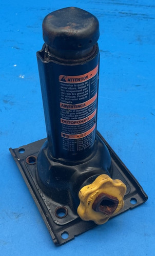 Tire jack assembly for - tire,